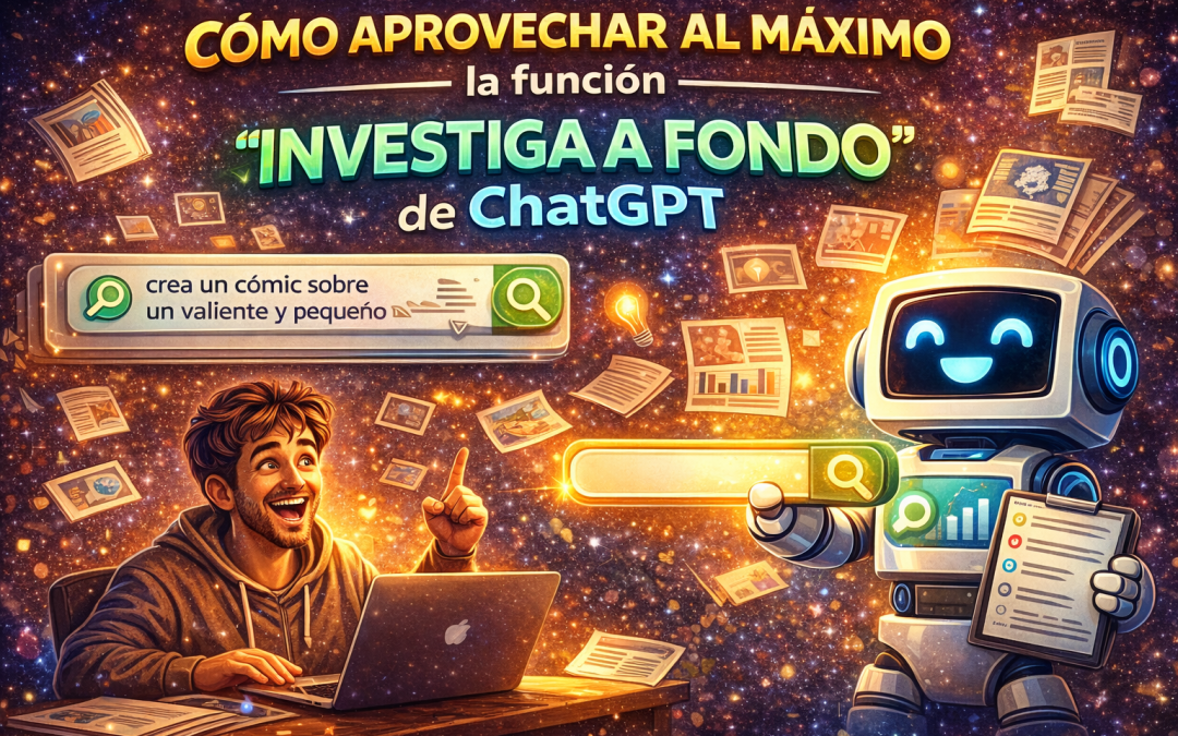 Guía práctica para usar “Investiga a Fondo” en ChatGPT para AHORRAR DINERO!!!