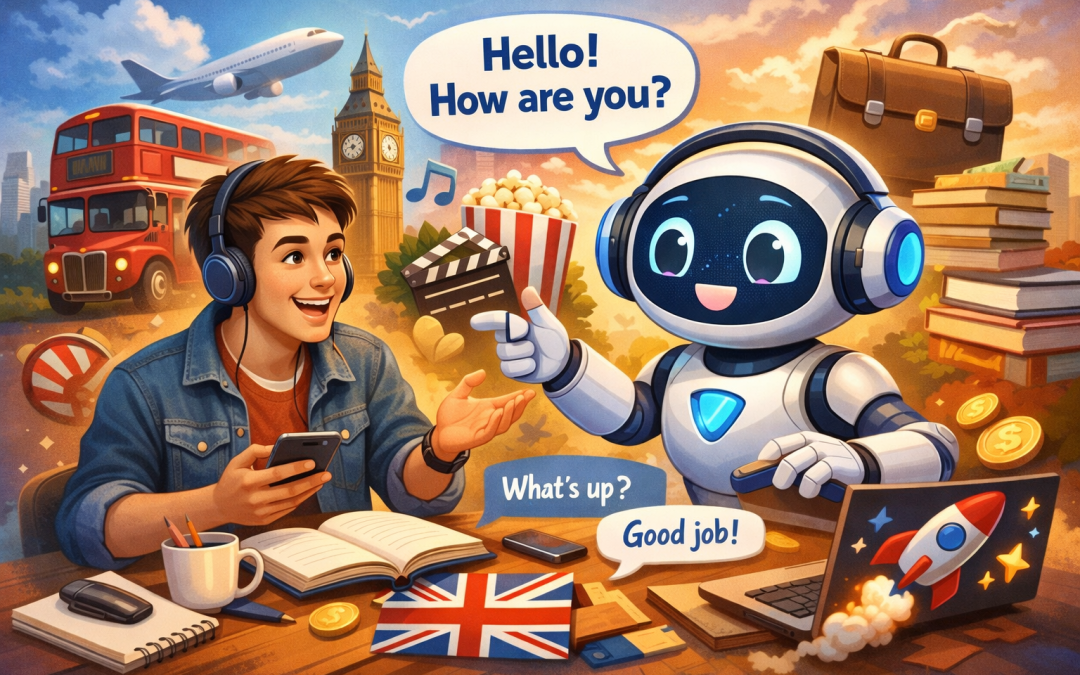 ¿Cómo puedo aprender ingles con la IA?