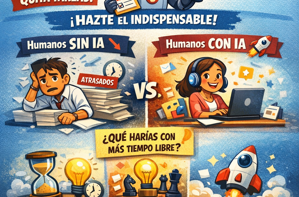 La IA no quita trabajos quita tareas a los que deciden capacitarse