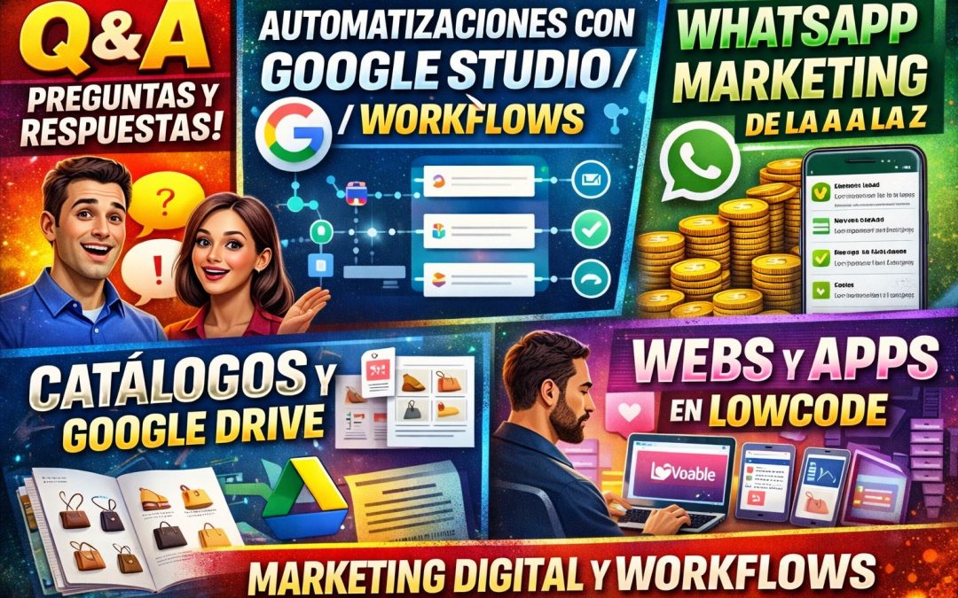 Protegido: Ultima Clase: Automatizaciones, WhatsApp Marketing & Webs/Apps con la IA