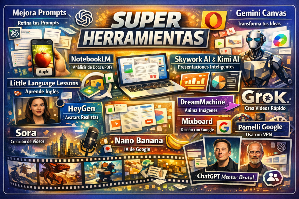 Protegido: 2 Directorio de Enlaces para que explores infinidad de herramientas fantásticas de la IA