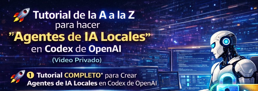 Protegido: 3 Tutorial COMPLETO para Crear Agentes de IA Locales en Codex de OpenAI