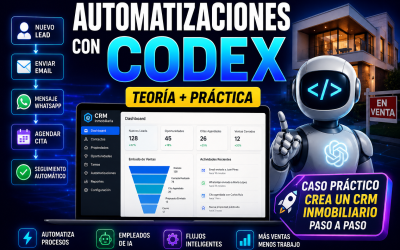 Protegido: 3 Automatizaciones con Codex: Teoría + Caso Real de CRM Inmobiliario con IA