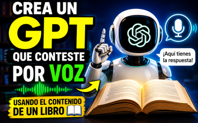 Protegido: 3 Cómo Crear un GPT que Responda por Voz Usando el Contenido de un Libro (Tuyo o de Alguien más)