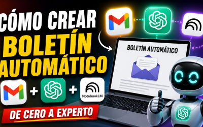 Protegido: 3 Cómo Crear un Boletín Automático con Gmail + ChatGPT + Notebook LM, Skills & De Cero a Experto: Cómo Crear un Proyecto en Chat GPT